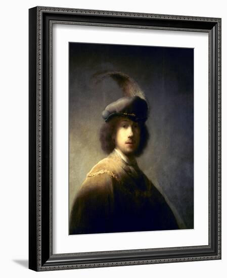 Rembrandt Van Rijn-Rembrandt van Rijn-Framed Giclee Print