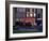 Rembrandtplein at Dusk, Amsterdam, Holland, Europe-Frank Fell-Framed Photographic Print