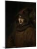 Rembrandts Son Titus in a Monks Habit-Rembrandt van Rijn-Mounted Art Print