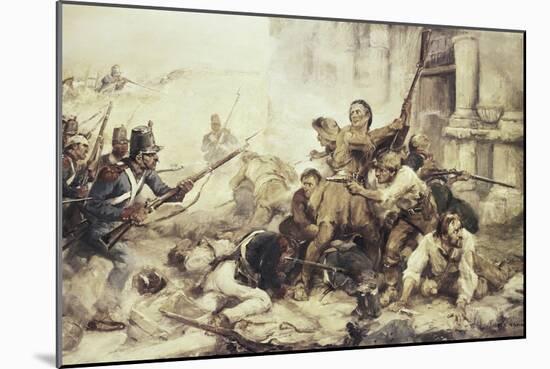 Remember the Alamo-Frederick Coffay Yohn-Mounted Giclee Print