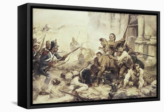 Remember the Alamo-Frederick Coffay Yohn-Framed Premier Image Canvas