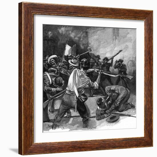 Remember the Alamo!-Ernest Prater-Framed Art Print