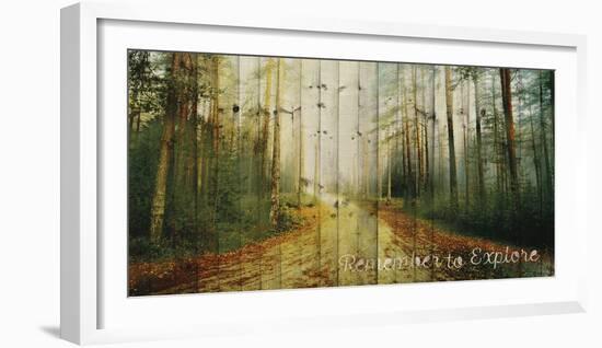 Remember to Explore-Andreas Stridsberg-Framed Giclee Print