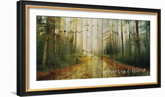 Remember to Explore-Andreas Stridsberg-Framed Giclee Print