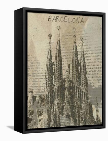 Remembering Barcelona-Irena Orlov-Framed Stretched Canvas