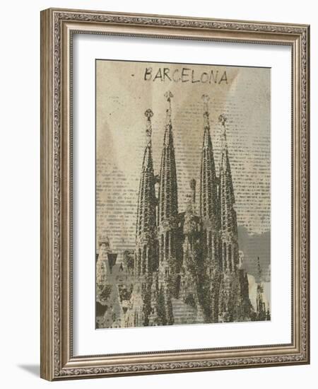 Remembering Barcelona-Irena Orlov-Framed Art Print