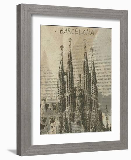 Remembering Barcelona-Irena Orlov-Framed Art Print