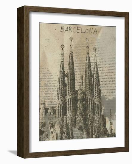 Remembering Barcelona-Irena Orlov-Framed Art Print