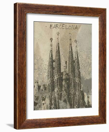 Remembering Barcelona-Irena Orlov-Framed Art Print