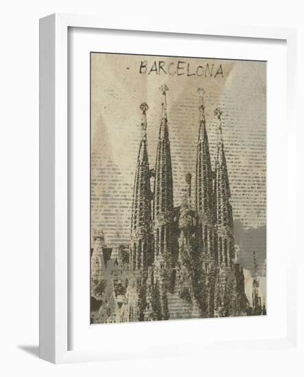 Remembering Barcelona-Irena Orlov-Framed Art Print