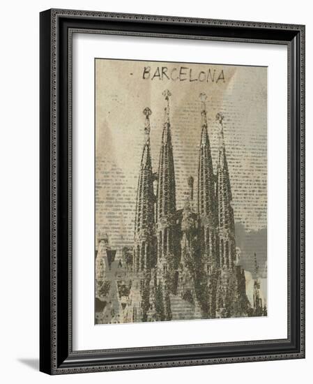 Remembering Barcelona-Irena Orlov-Framed Art Print