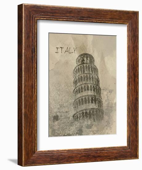 Remembering Italy-Irena Orlov-Framed Premium Giclee Print