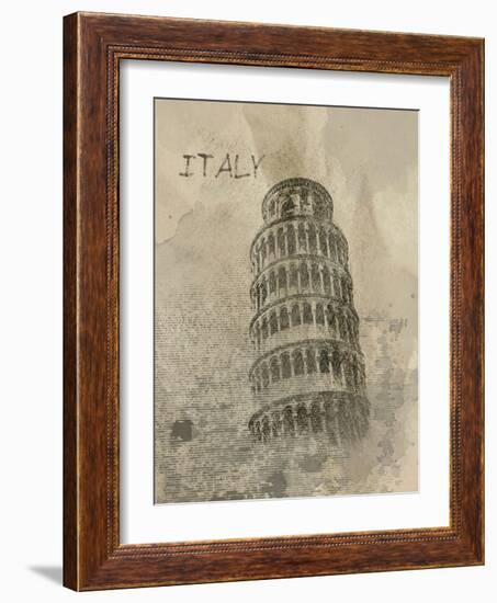 Remembering Italy-Irena Orlov-Framed Art Print