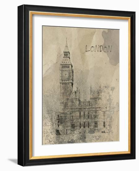 Remembering London-Irena Orlov-Framed Art Print