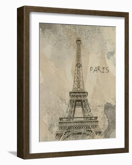 Remembering Paris-Irena Orlov-Framed Art Print