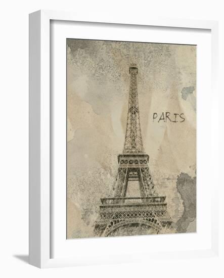 Remembering Paris-Irena Orlov-Framed Art Print