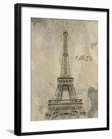 Remembering Paris-Irena Orlov-Framed Art Print