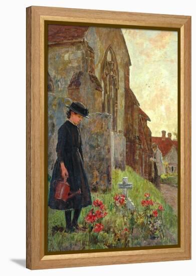 Remembrance, 1897-James Charles-Framed Premier Image Canvas