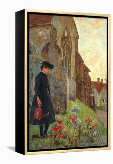 Remembrance, 1897-James Charles-Framed Premier Image Canvas