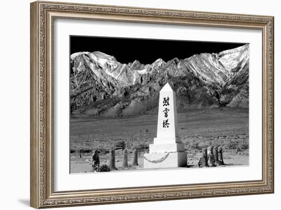 Remembrance II BW-Douglas Taylor-Framed Photo