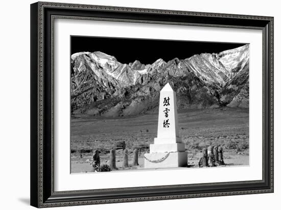 Remembrance II BW-Douglas Taylor-Framed Photo