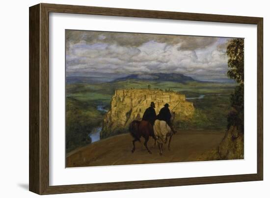 Remembrance of Places, 1887-Hans Thoma-Framed Giclee Print