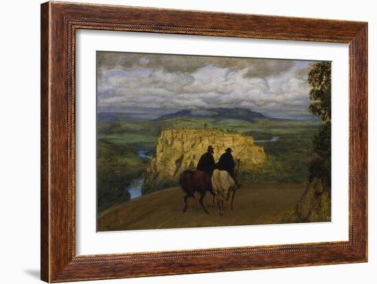 Remembrance of Places, 1887-Hans Thoma-Framed Giclee Print