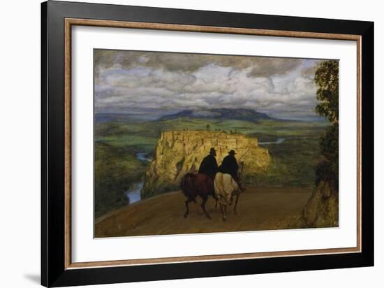 Remembrance of Places, 1887-Hans Thoma-Framed Giclee Print