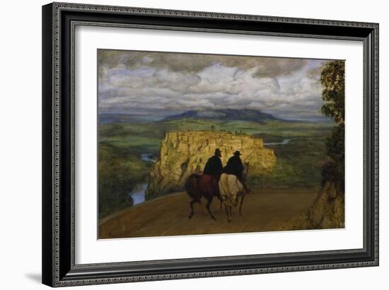 Remembrance of Places, 1887-Hans Thoma-Framed Giclee Print