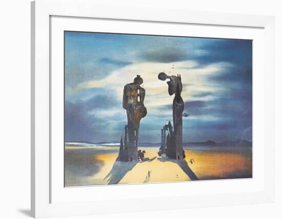 Reminescence Archeologique de l'Angelus de Millet, 1935-Salvador Dalí-Framed Art Print