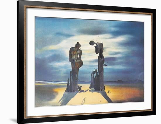 Reminescence Archeologique de l'Angelus de Millet, 1935-Salvador Dalí-Framed Art Print