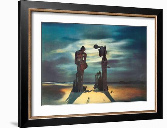 Reminescence Archeologique de l'Angelus de Millet, 1935-Salvador Dalí-Framed Art Print