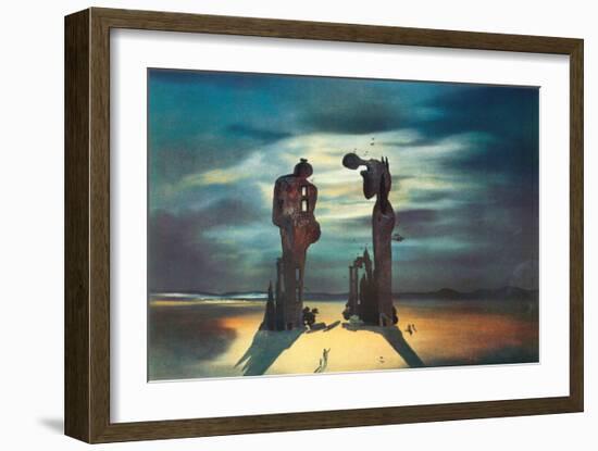 Reminescence Archeologique de l'Angelus de Millet, 1935-Salvador Dalí-Framed Art Print