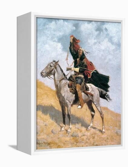 Remington: Signal, c1896-Frederic Sackrider Remington-Framed Premier Image Canvas