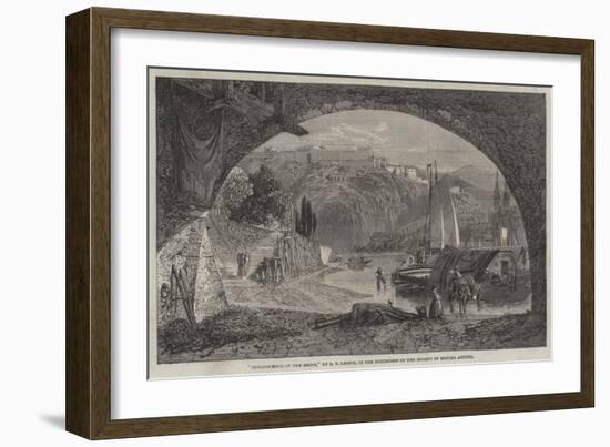 Reminiscence of the Rhine-Richard Principal Leitch-Framed Giclee Print