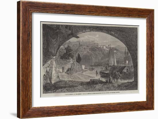 Reminiscence of the Rhine-Richard Principal Leitch-Framed Giclee Print