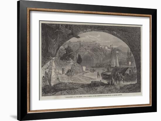 Reminiscence of the Rhine-Richard Principal Leitch-Framed Giclee Print