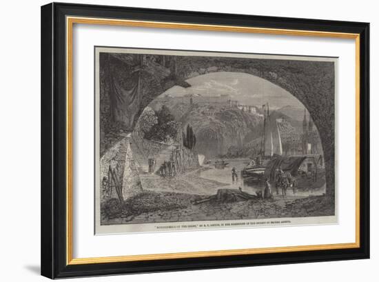 Reminiscence of the Rhine-Richard Principal Leitch-Framed Giclee Print