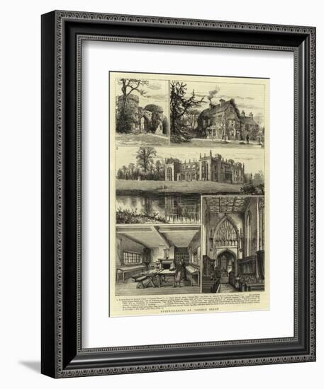 Reminiscences of George Eliot-null-Framed Giclee Print