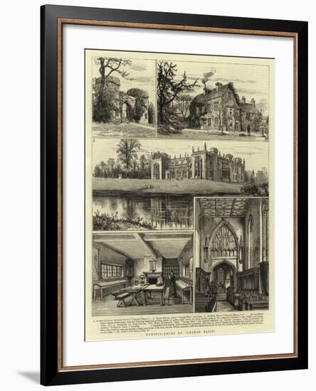 Reminiscences of George Eliot-null-Framed Giclee Print