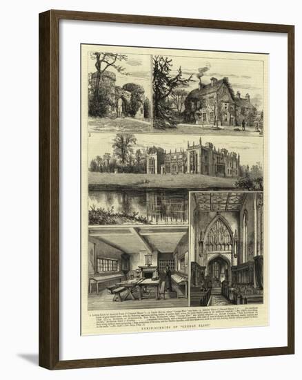 Reminiscences of George Eliot-null-Framed Giclee Print