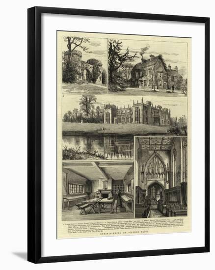 Reminiscences of George Eliot-null-Framed Giclee Print