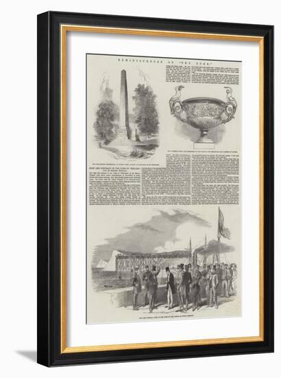 Reminiscences of The Duke-null-Framed Giclee Print