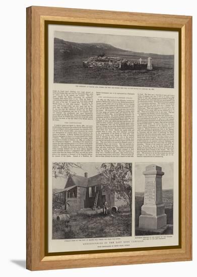 Reminiscences of the Last Boer Campaign-null-Framed Premier Image Canvas