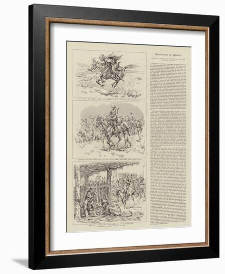 Reminiscenes of Omdurman-William T. Maud-Framed Giclee Print