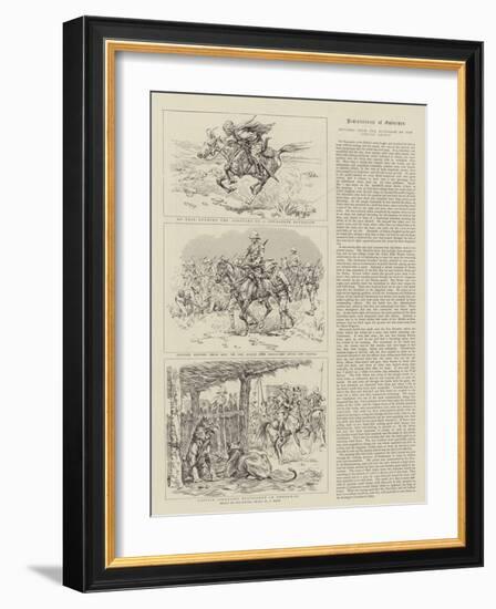 Reminiscenes of Omdurman-William T. Maud-Framed Giclee Print