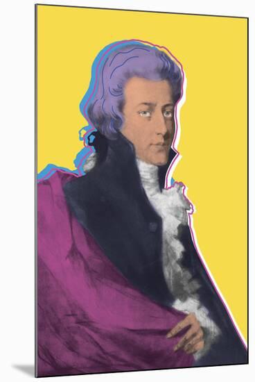 Remixed Classics - Mozart-Eccentric Accents-Mounted Giclee Print