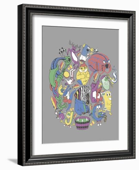 RemixOramA-Steven Wilson-Framed Giclee Print