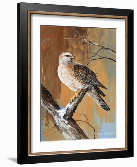 Remnants of Snow-Trevor V. Swanson-Framed Giclee Print