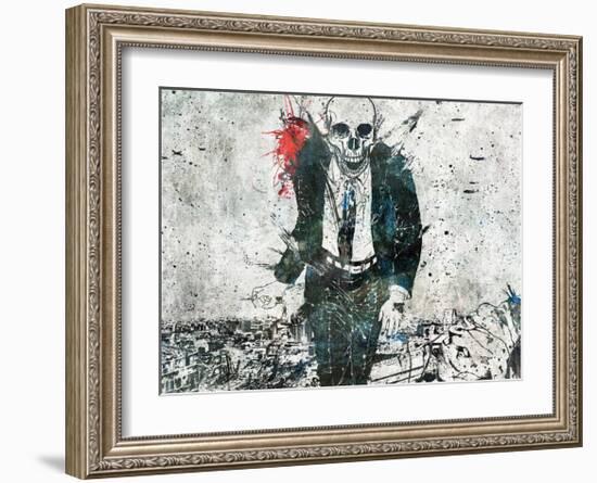 Remorse is for the Dead-Alex Cherry-Framed Art Print